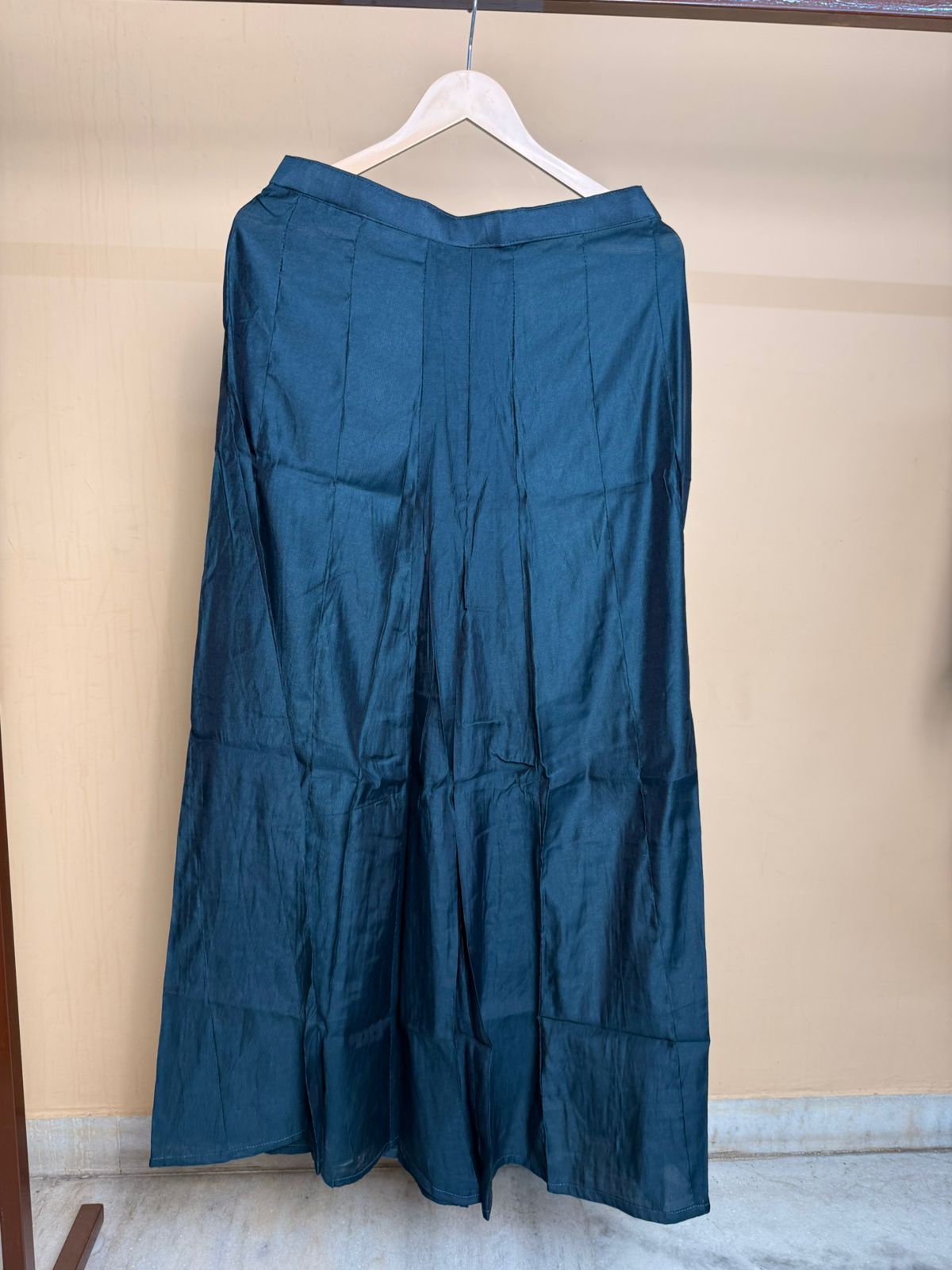 Regal Navy Co-ord Set with White Embroidered Detailing