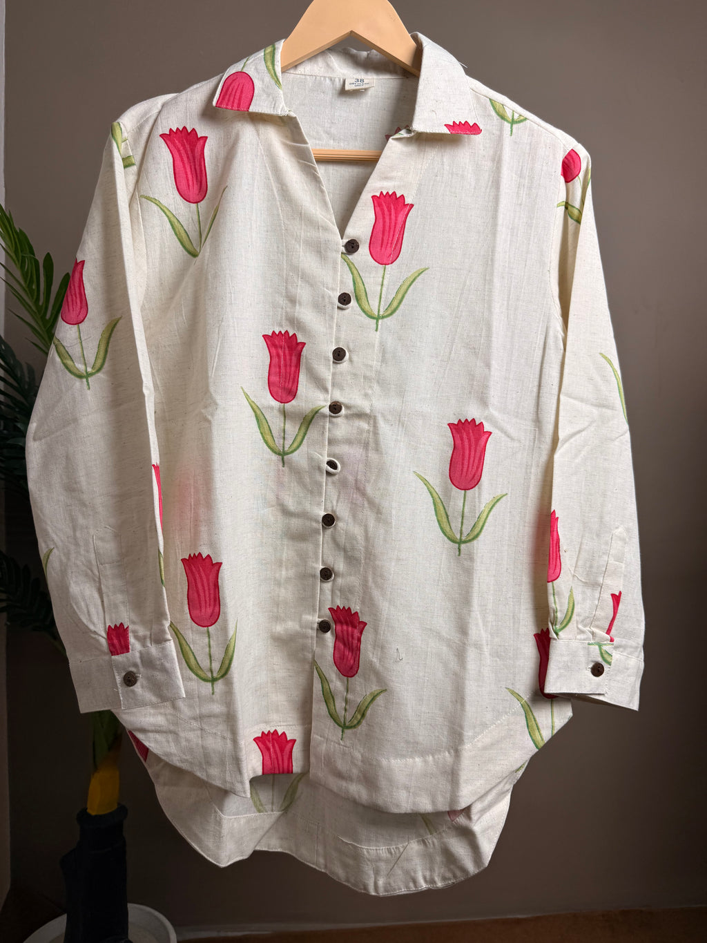 Tulip Trail Button-Down Shirt