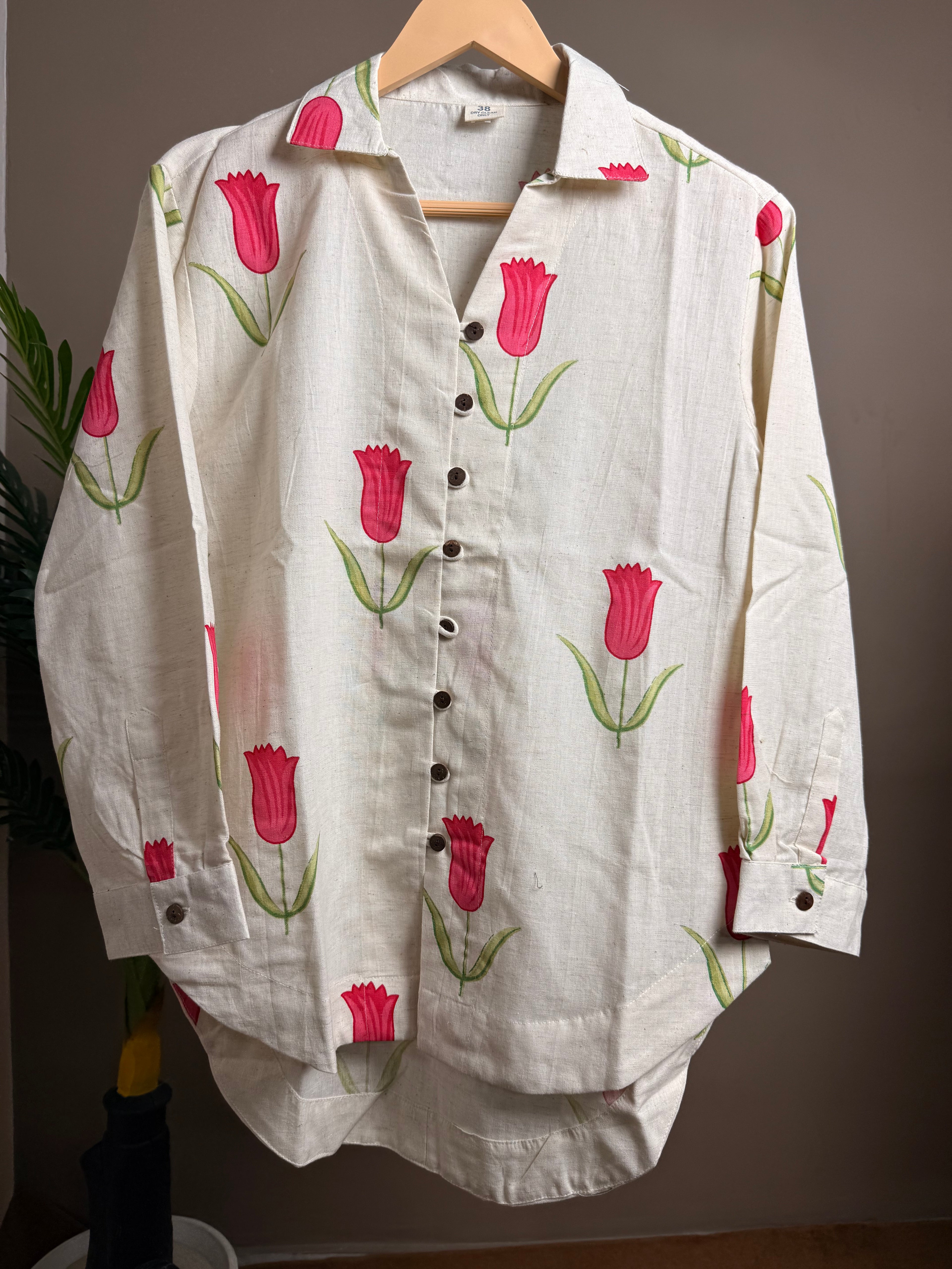 Tulip Trail Button-Down Shirt