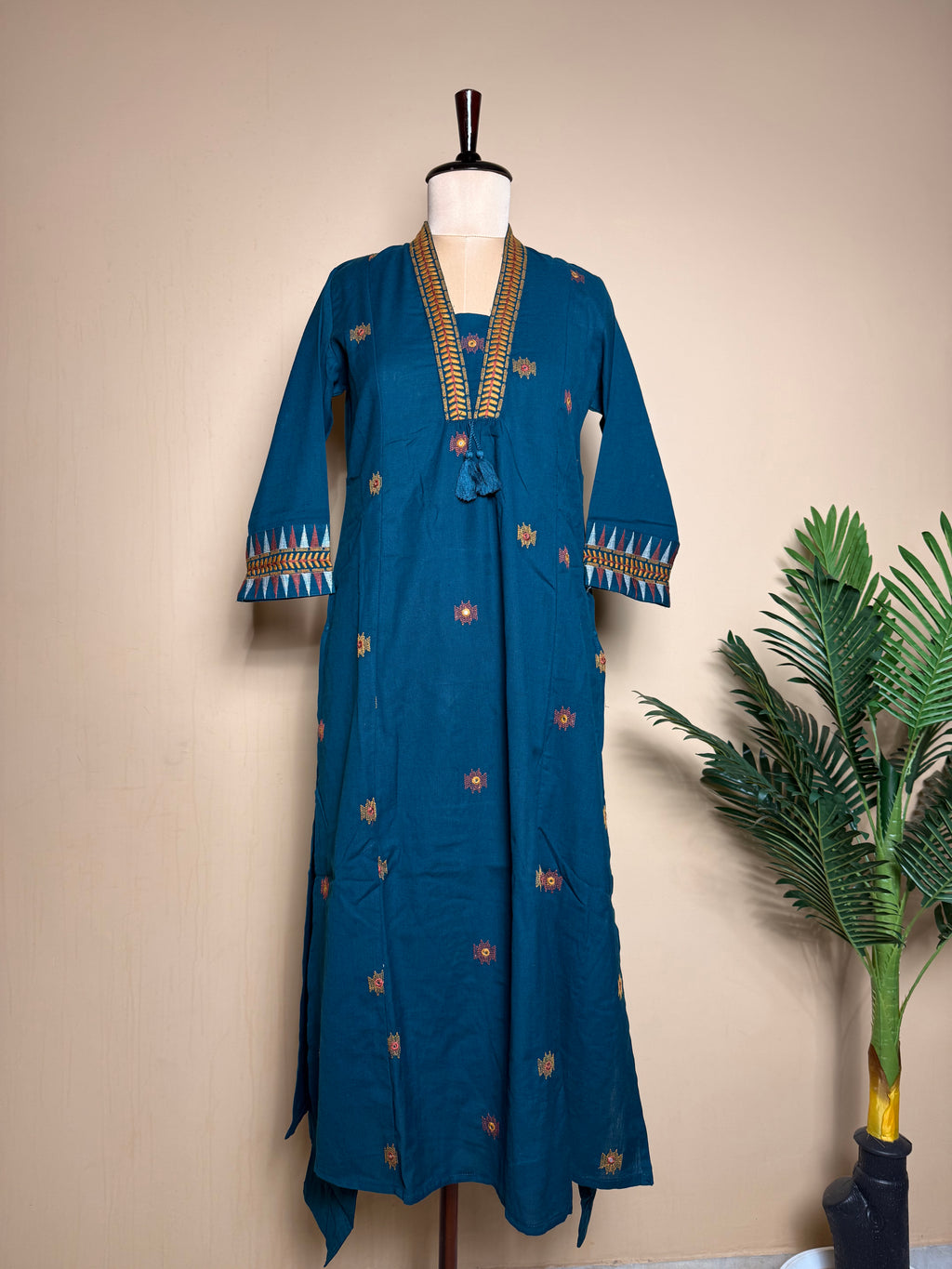 Indigo Charm Ethnic Kurta Set