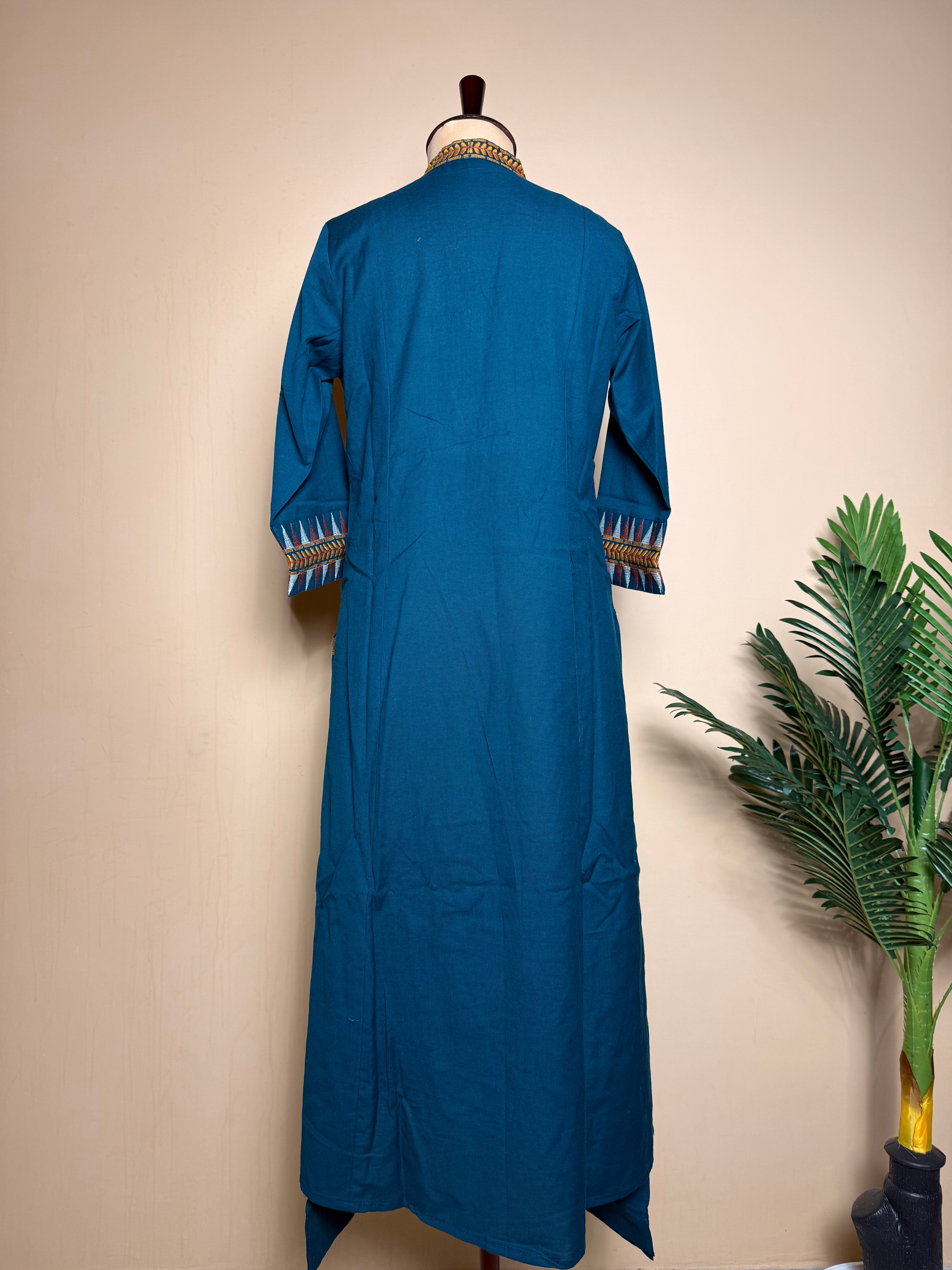 Indigo Charm Ethnic Kurta Set