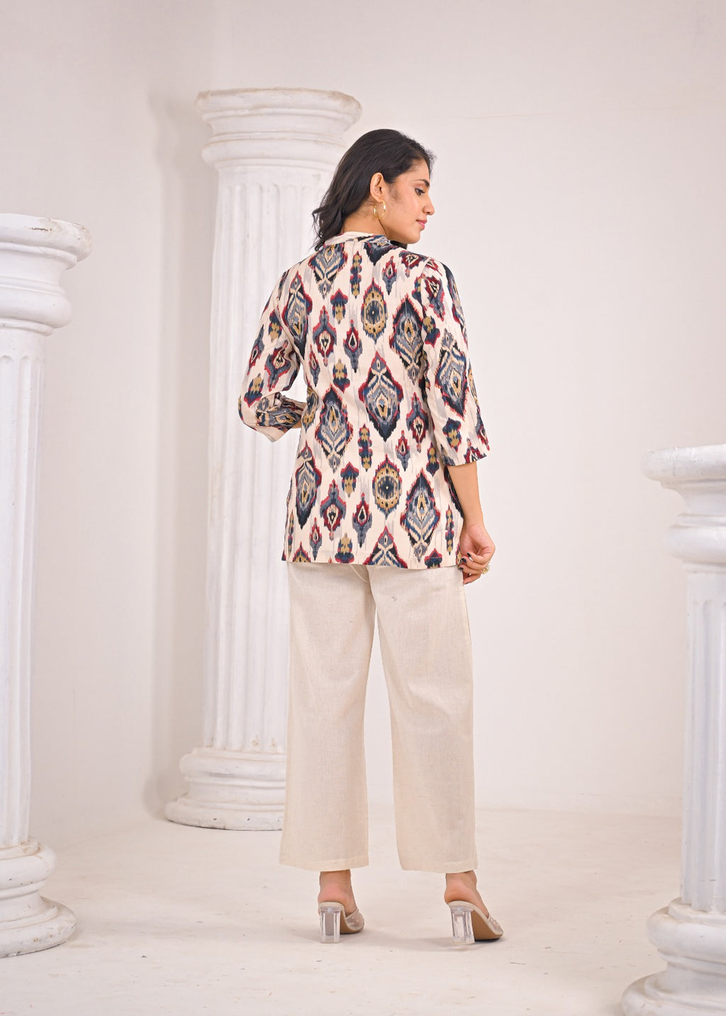 Rusty Tribal Short Kurti