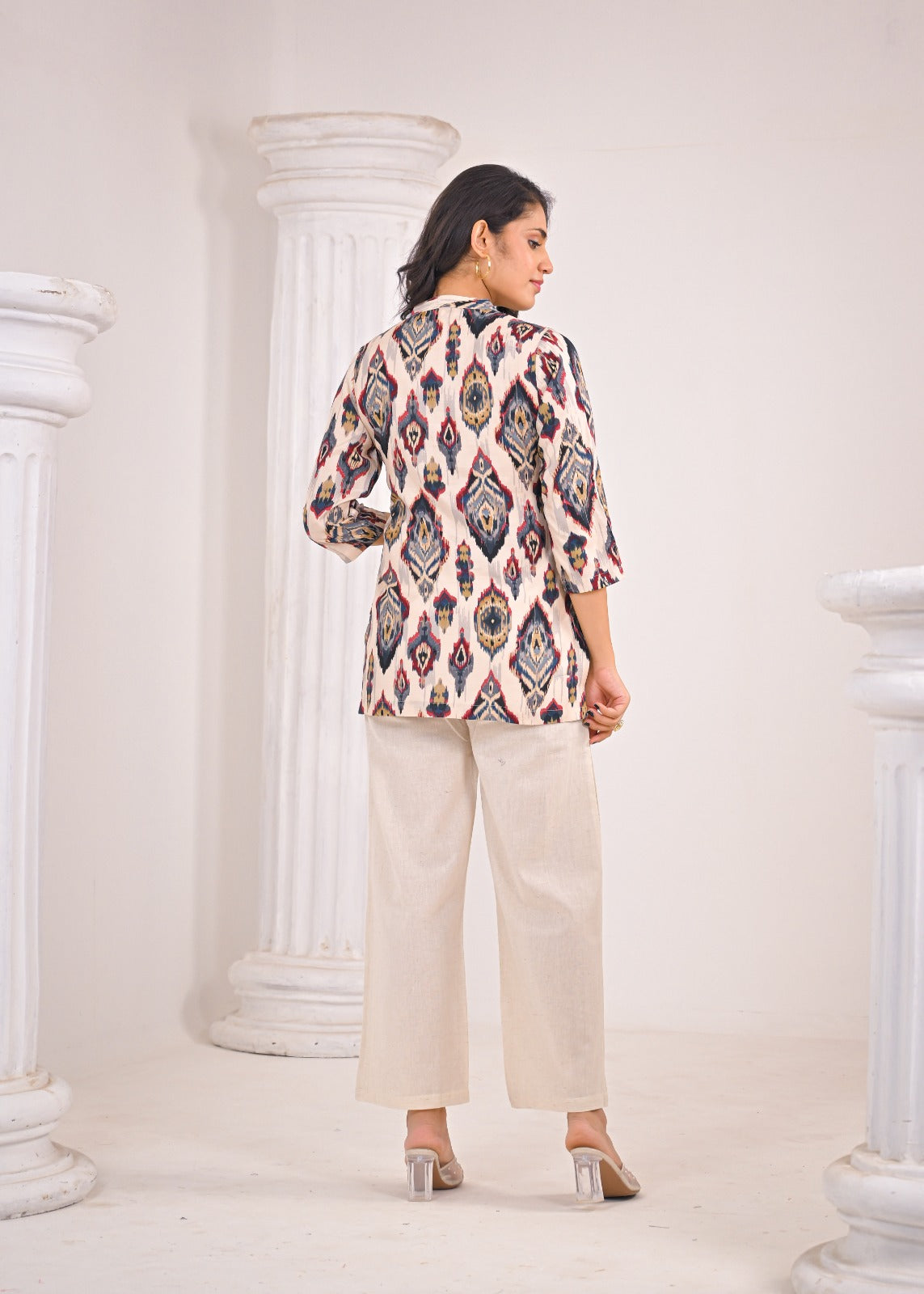 Rusty Tribal Short Kurti