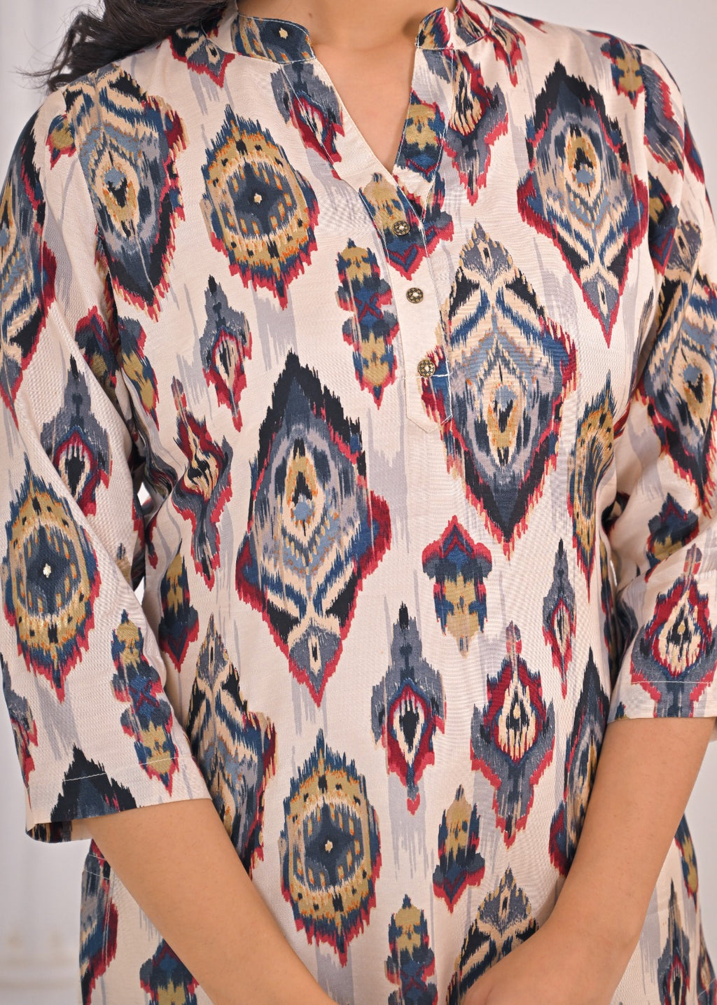 Rusty Tribal Short Kurti