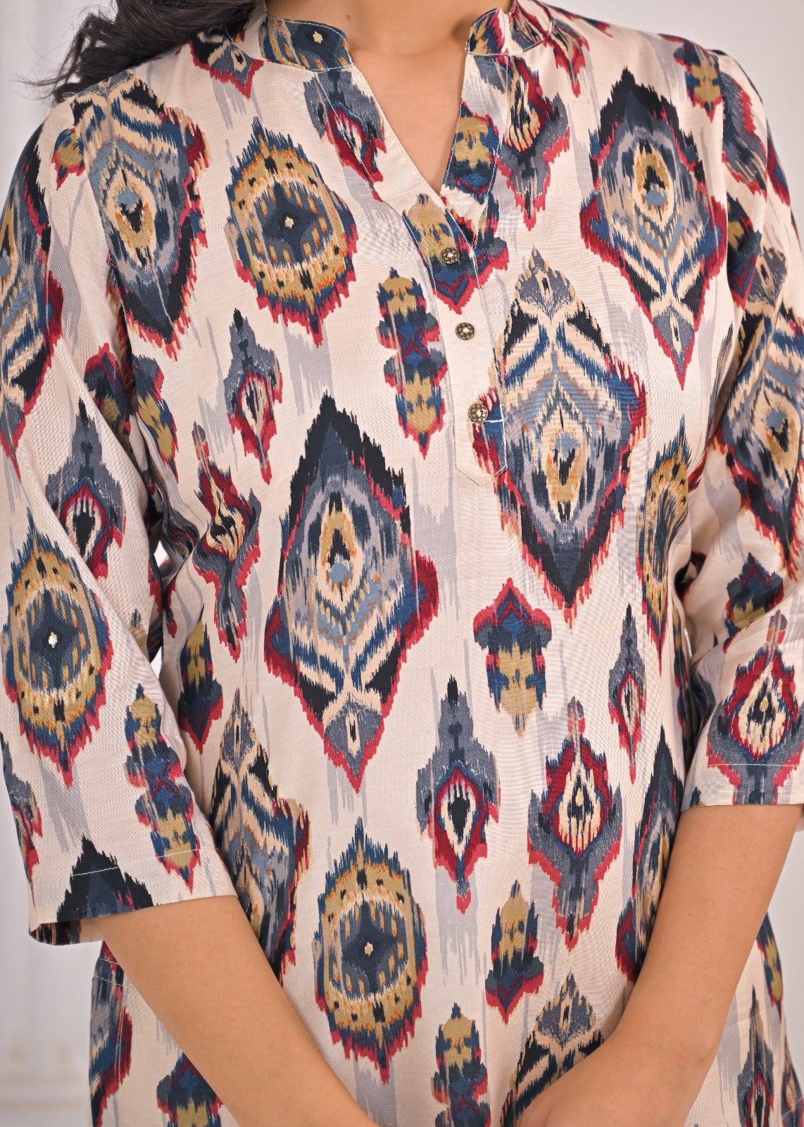 Rusty Tribal Short Kurti